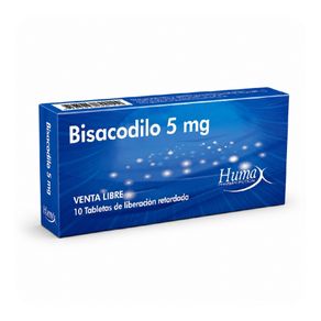 BISACODILO HUMAX TABLETAS 5 MG