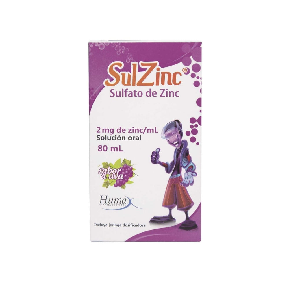 SULZINC SUSPENSION CAJA 80 ML