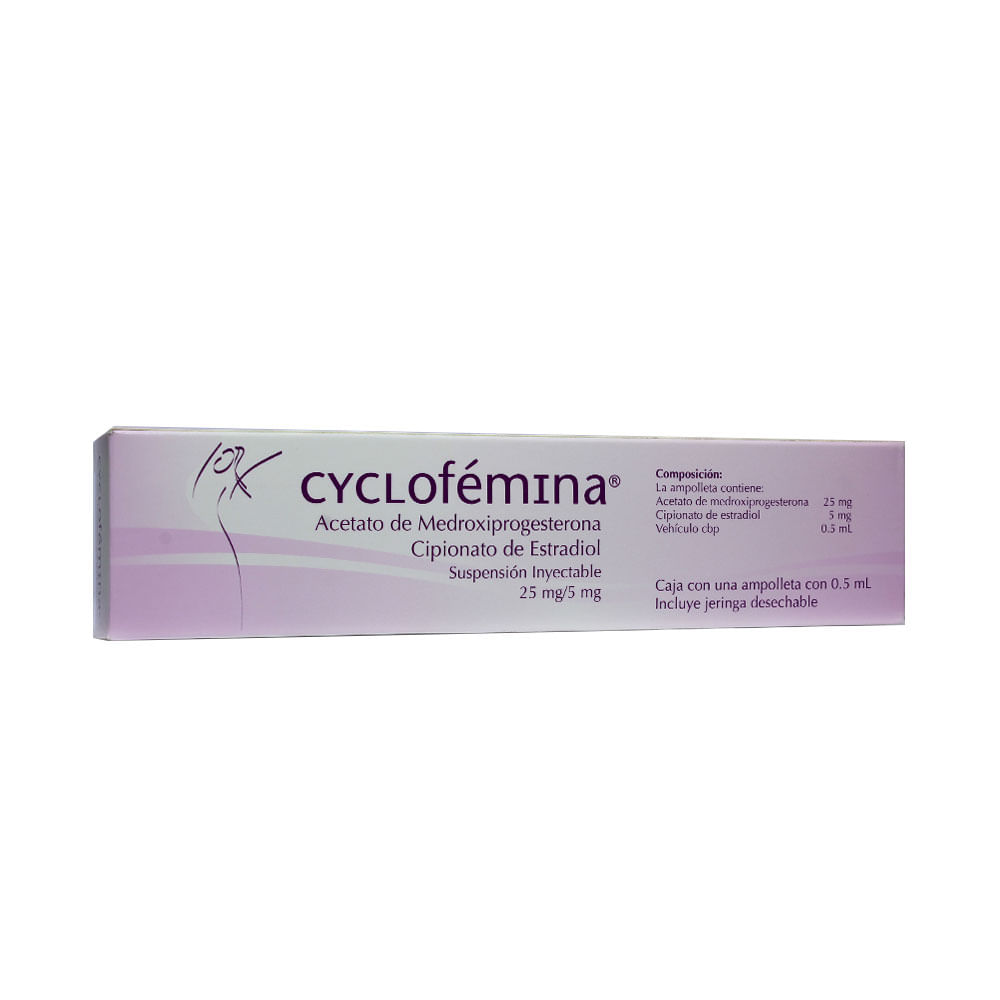 CYCLOFEMINA AMPOLLA CAJA X 1 UND