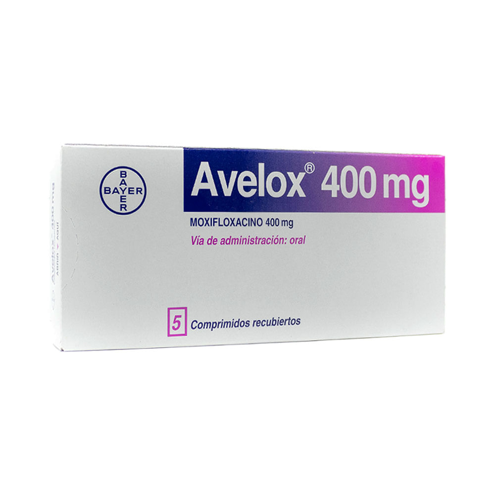 AVELOX COMPRIMIDOS 400 MG