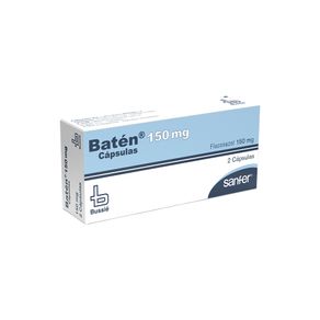 BATEN CAPSULAS 150 MG