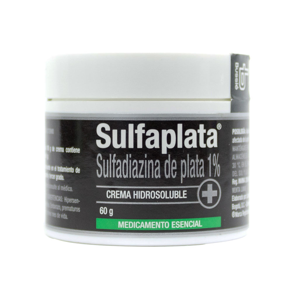 SULFAPLATA CREMA 1 % POTE 60 G
