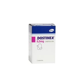DOSTINEX (RG) TABLETAS 0.5 MG