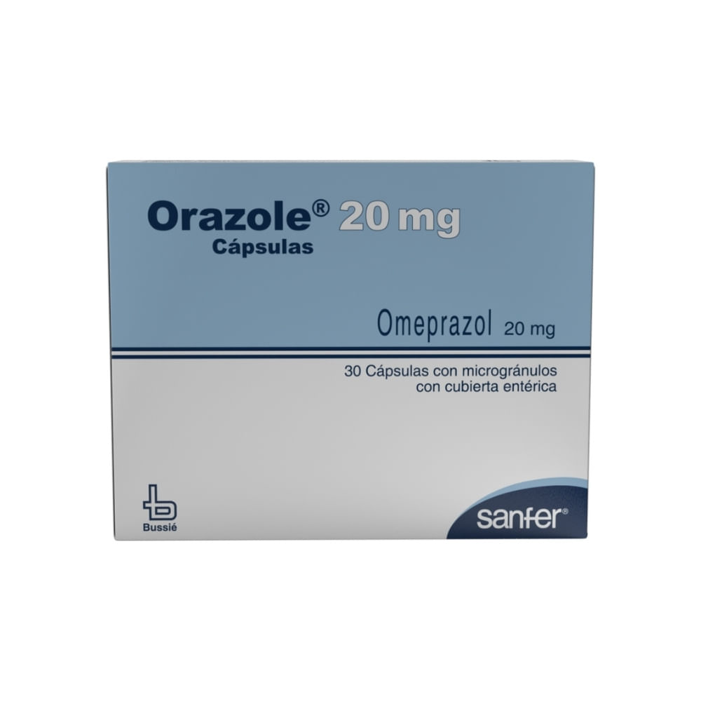 ORAZOLE CAPSULAS 20 MG