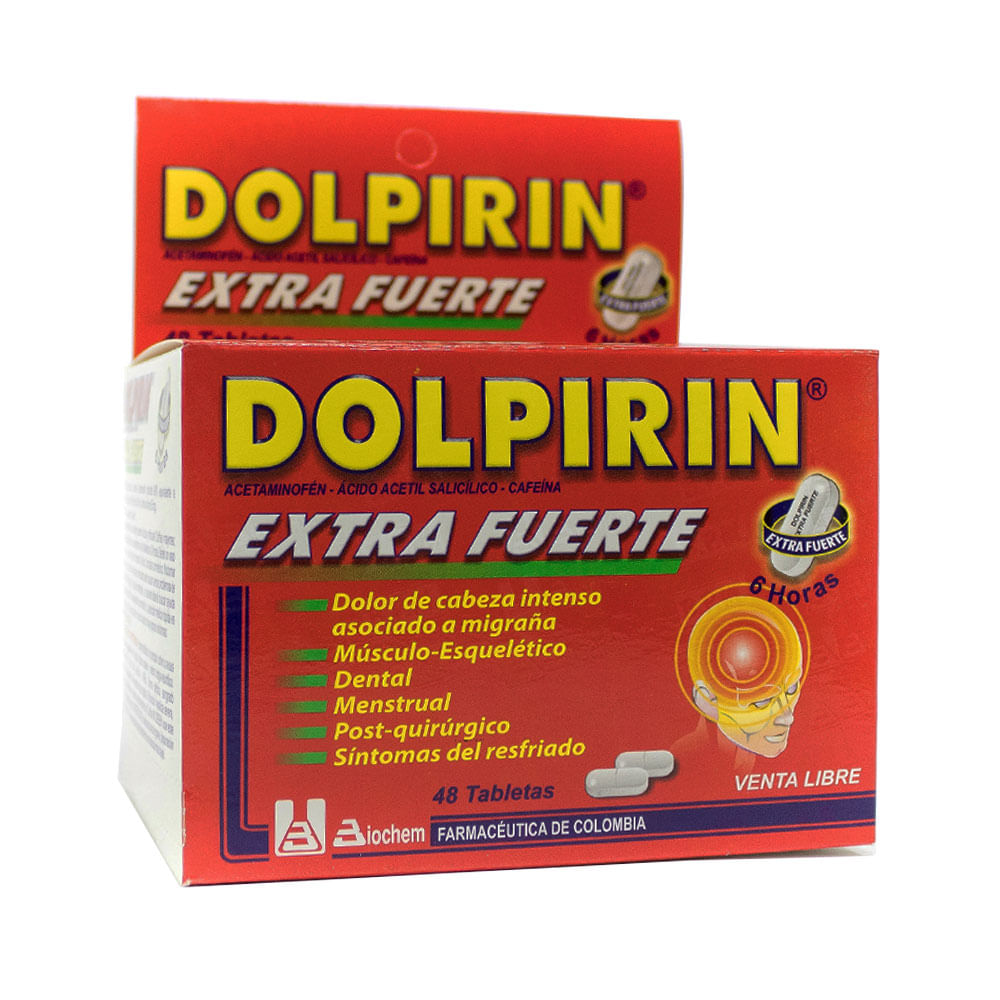DOLPIRIN EXTRA FUERTE TABLETAS