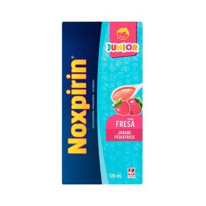 NOXPIRIN-F JUNIOR JARABE FRESA CAJA 120 ML
