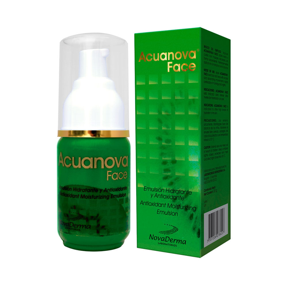 ACUANOVA FACE HIDRATANTE EMULSION CAJA 30 G