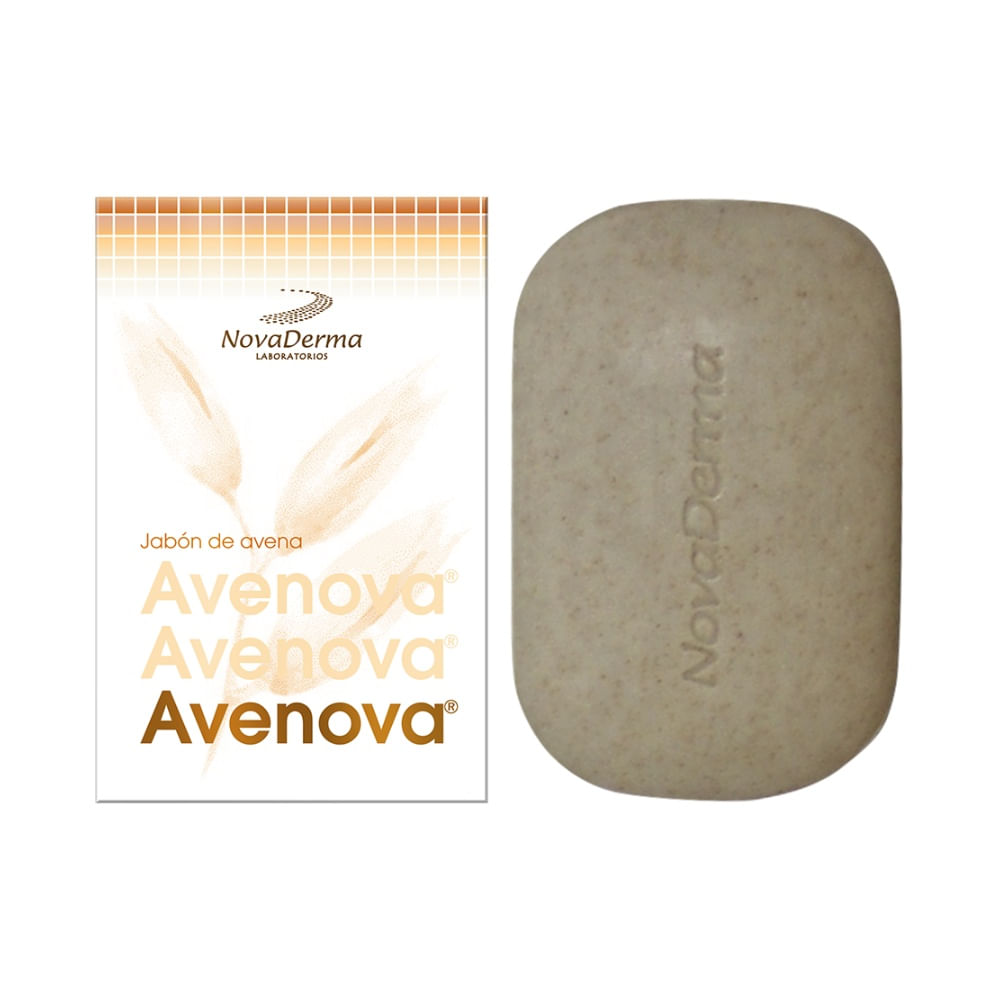AVENOVA JABON BARRA CAJA 100 G
