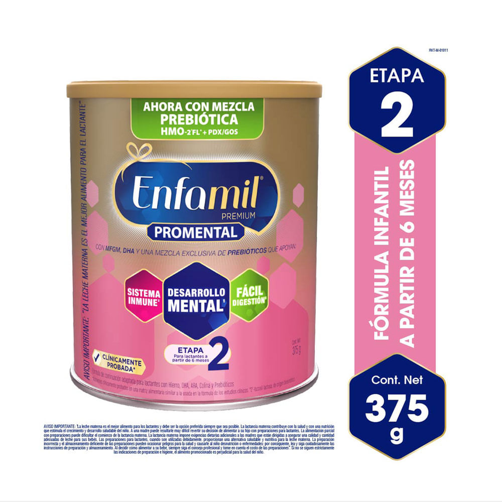 ENFAMIL PREMIUM PROMENTAL ETAPA 2 LATA 375 G