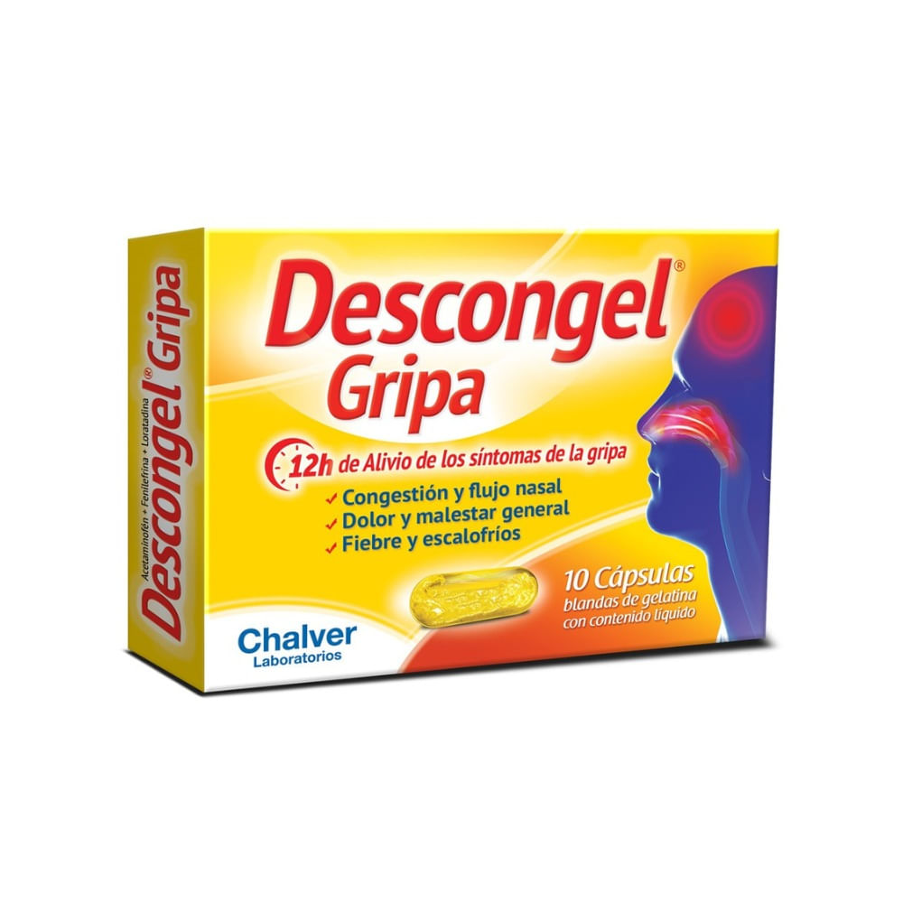 DESCONGEL GRIPA CBG CAPSULAS