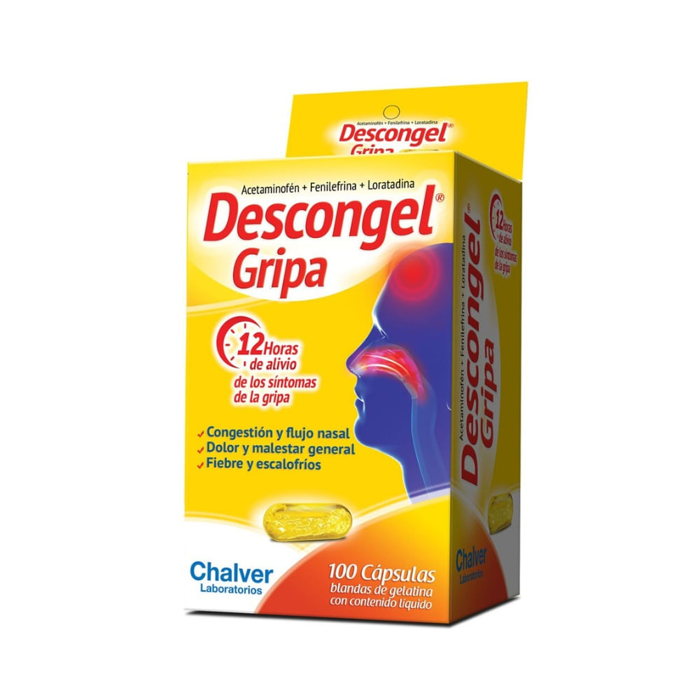 DESCONGEL GRIPA CBG CAPSULA