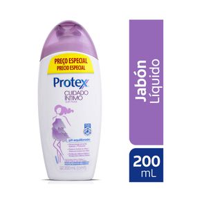JABON INTIMO PROTEX SOFT FLORAL FRASCO 200 ML