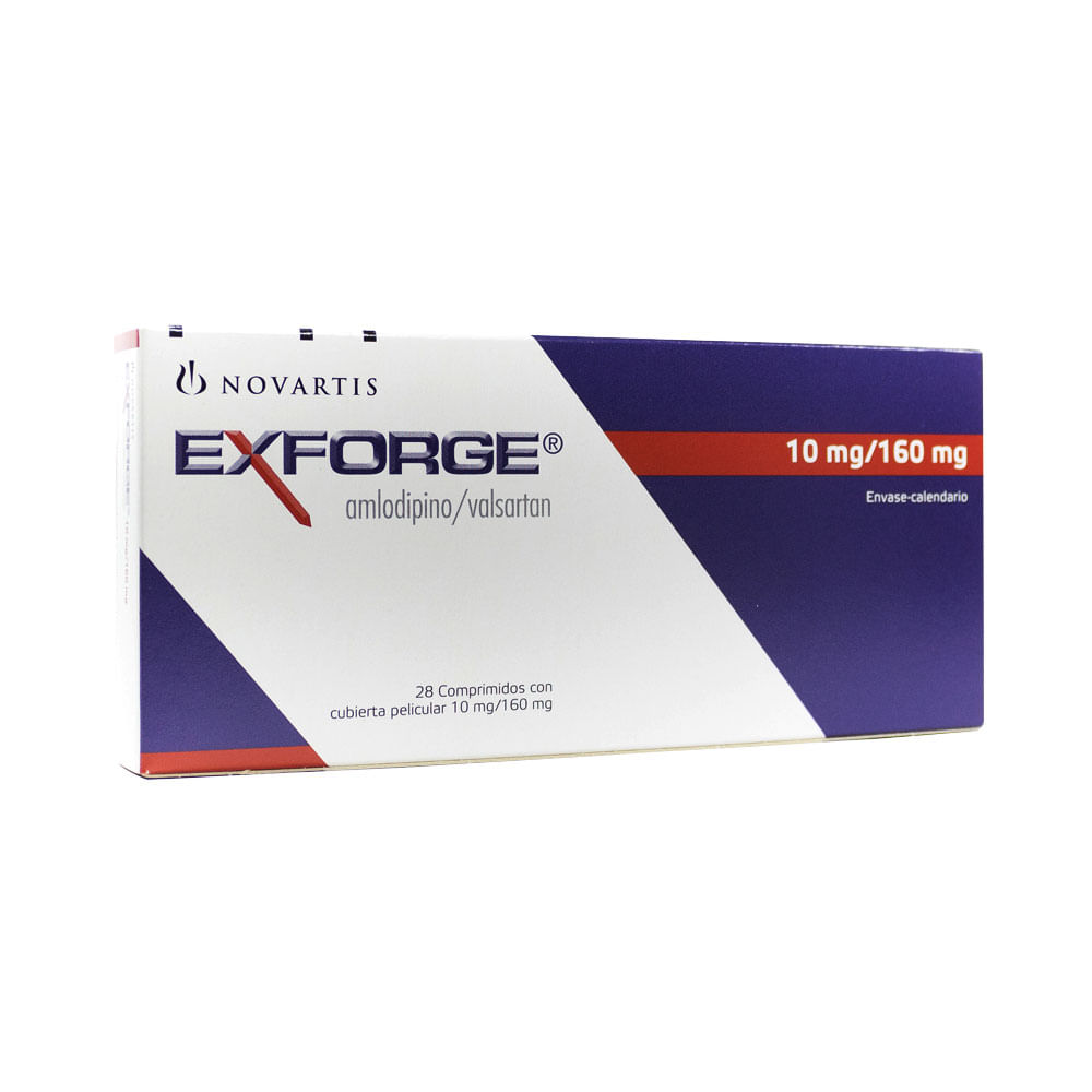 EXFORGE (RG) COMPRIMIDOS 10/160 MG