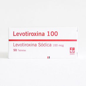 LEVOTIROXINA TABLETAS 100 MCG