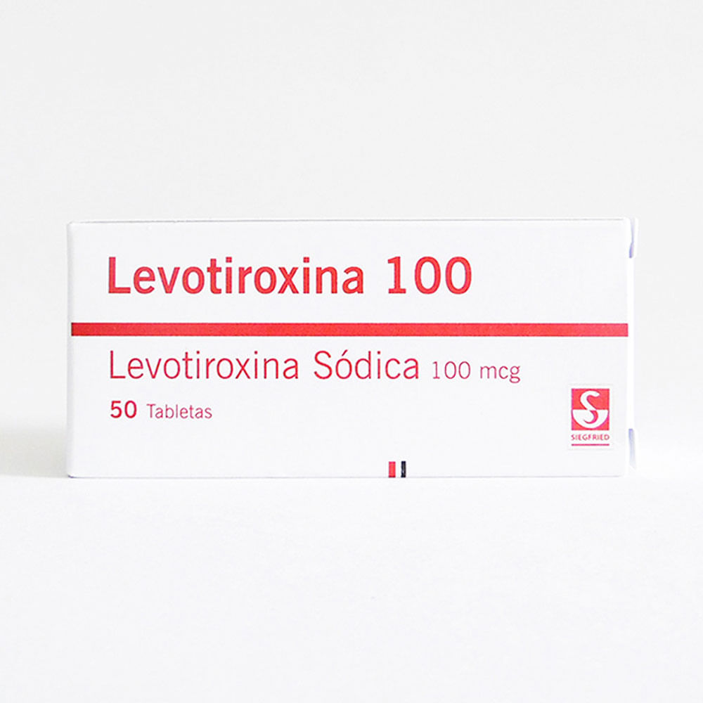 LEVOTIROXINA TABLETAS 100 MCG