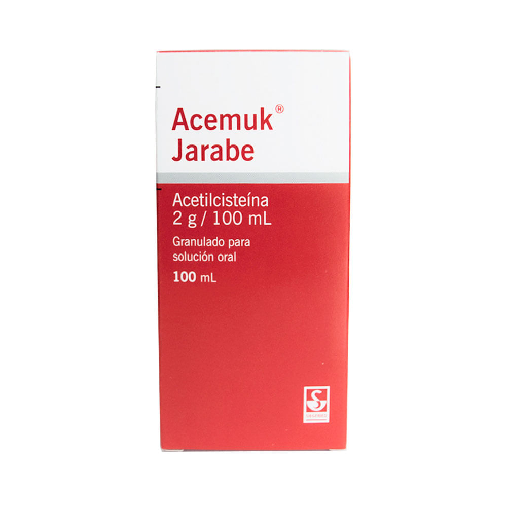 ACEMUK JARABE 2 G FRASCO 100 ML