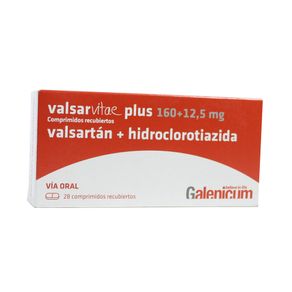 VALSARVITAE PLUS COMPRIMIDOS 160 MG/12.5 MG