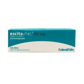 ESCITAVITAE TABLETAS RECUBIERTAS 20 MG