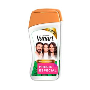 SHAMPOO VANART SABIDURIA HERBAL 600 ML KIT X 2 UNDS