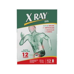 X RAY DOL ANALGESICO 12 TABS