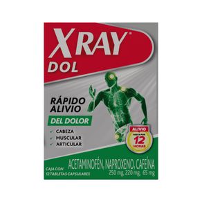 X RAY DOL ANALGESICO 12 TABS