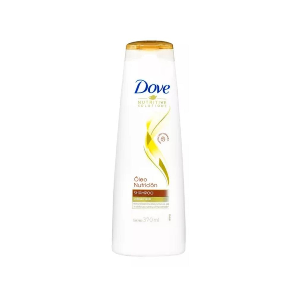 SHAMPOO DOVE OLEO NUTRICION FRASCO 370 ML