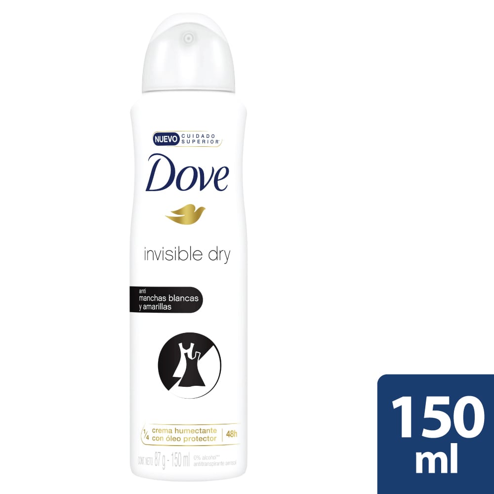 DESODORANTE DOVE  INVISIBLE DRY SPRAY 89 G