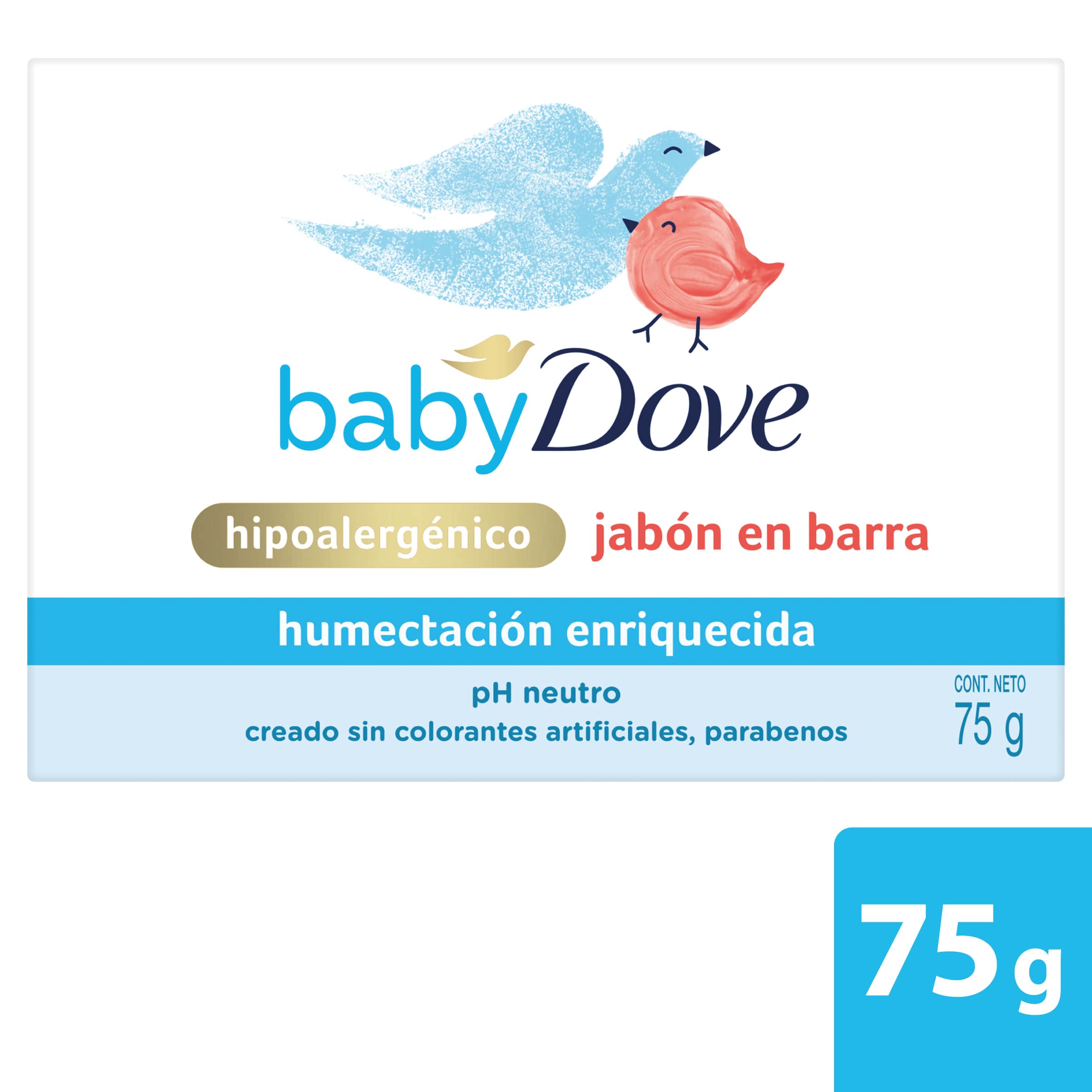 JABON DOVE BABY HUMECTA ENRIQUECIDA CAJA X 1 UND