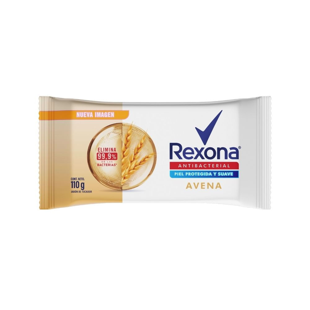 JABON ANTIBACTERIAL REXONA AVENA BARRA 110 G