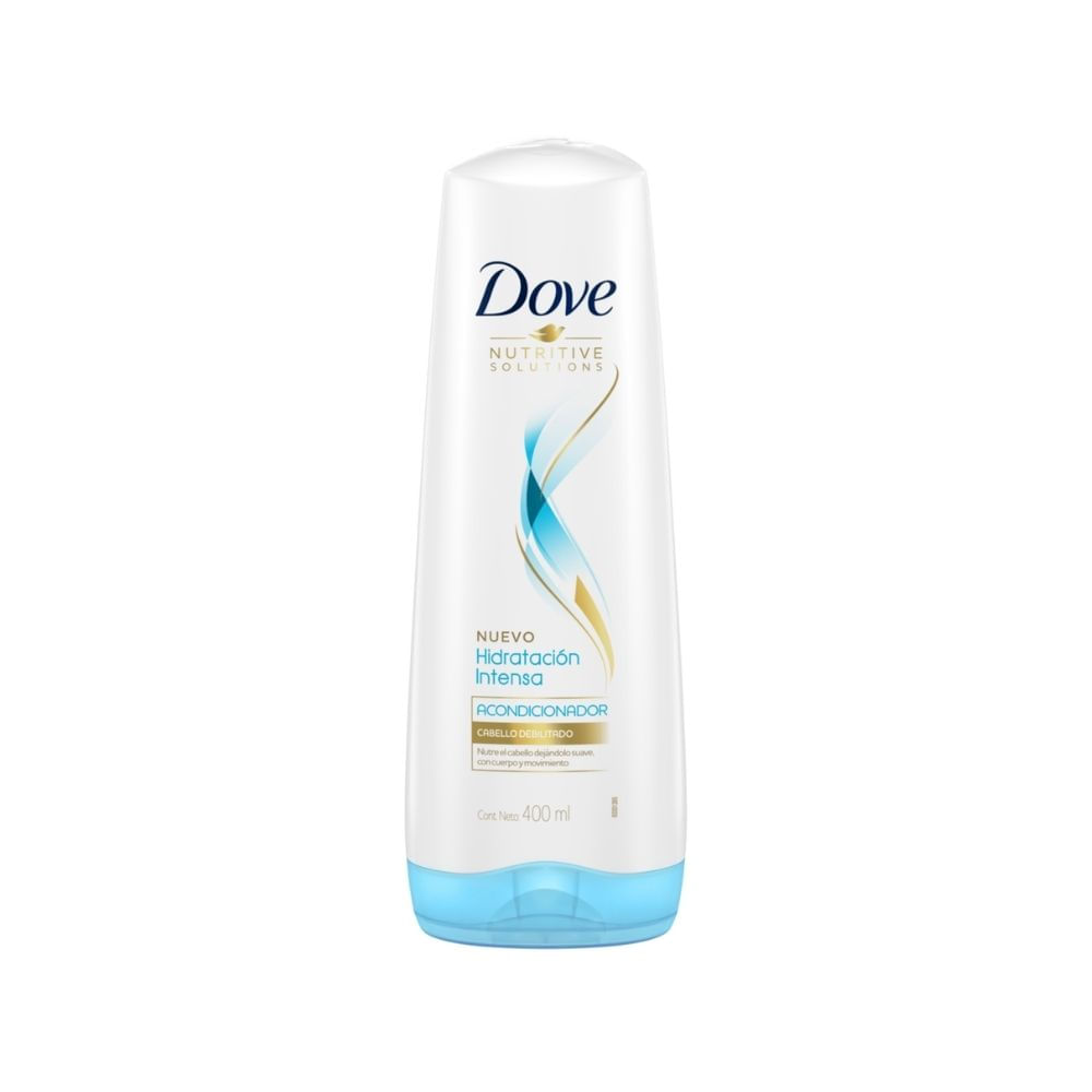 ACONDICIONADOR DOVE HIDRATACION INTENSA FRASCO 400 ML