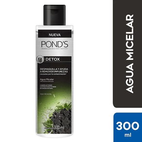 AGUA MICELAR PONDS DETOX FRASCO 300 ML