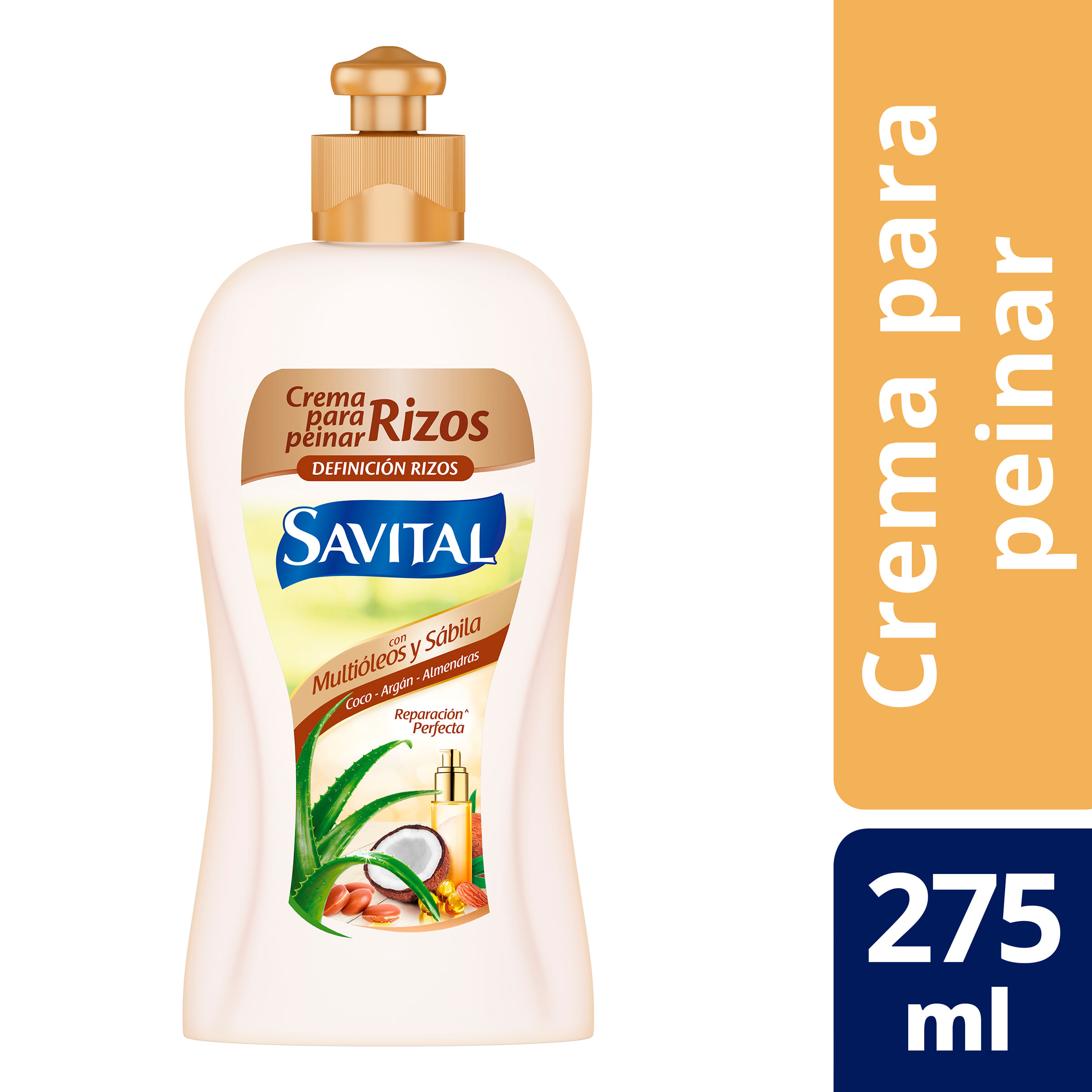 CREMA DE PEINAR SAVITAL MULTIOLEOS FRASCO 275 ML
