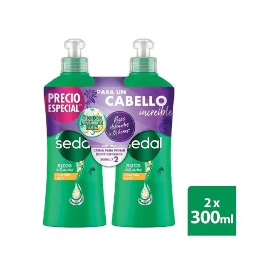 CREMA DE PEINAR SEDAL RIZOS