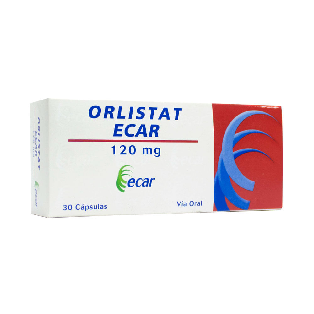 ORLISTAT ECAR CAPSULAS 120 MG