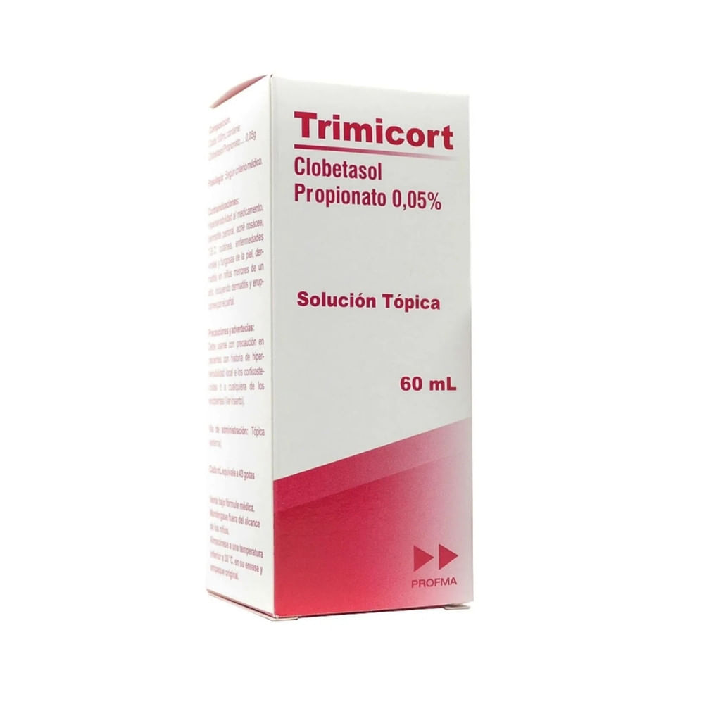 TRIMICORT LOCION 0.05 % CAJA 60 ML