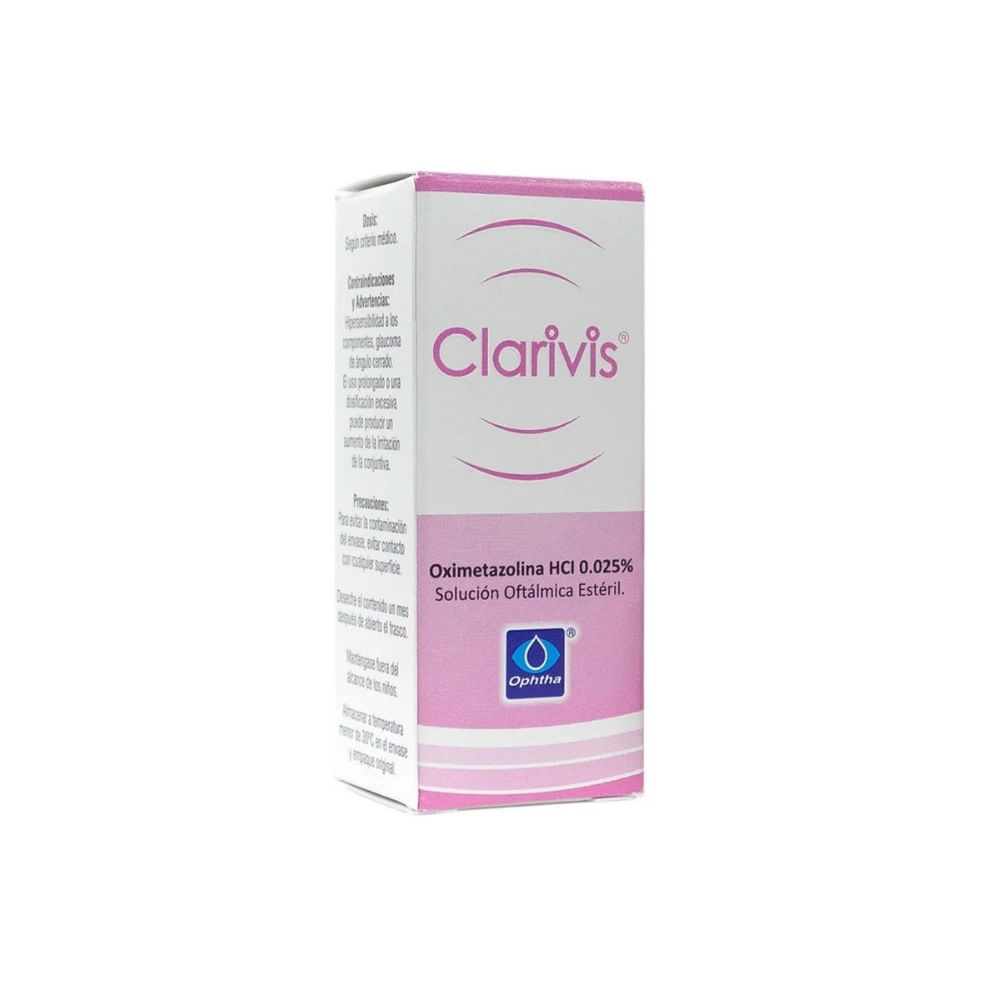CLARIVIS GOTAS OFTALMICAS 0.025% FRASCO 5 ML