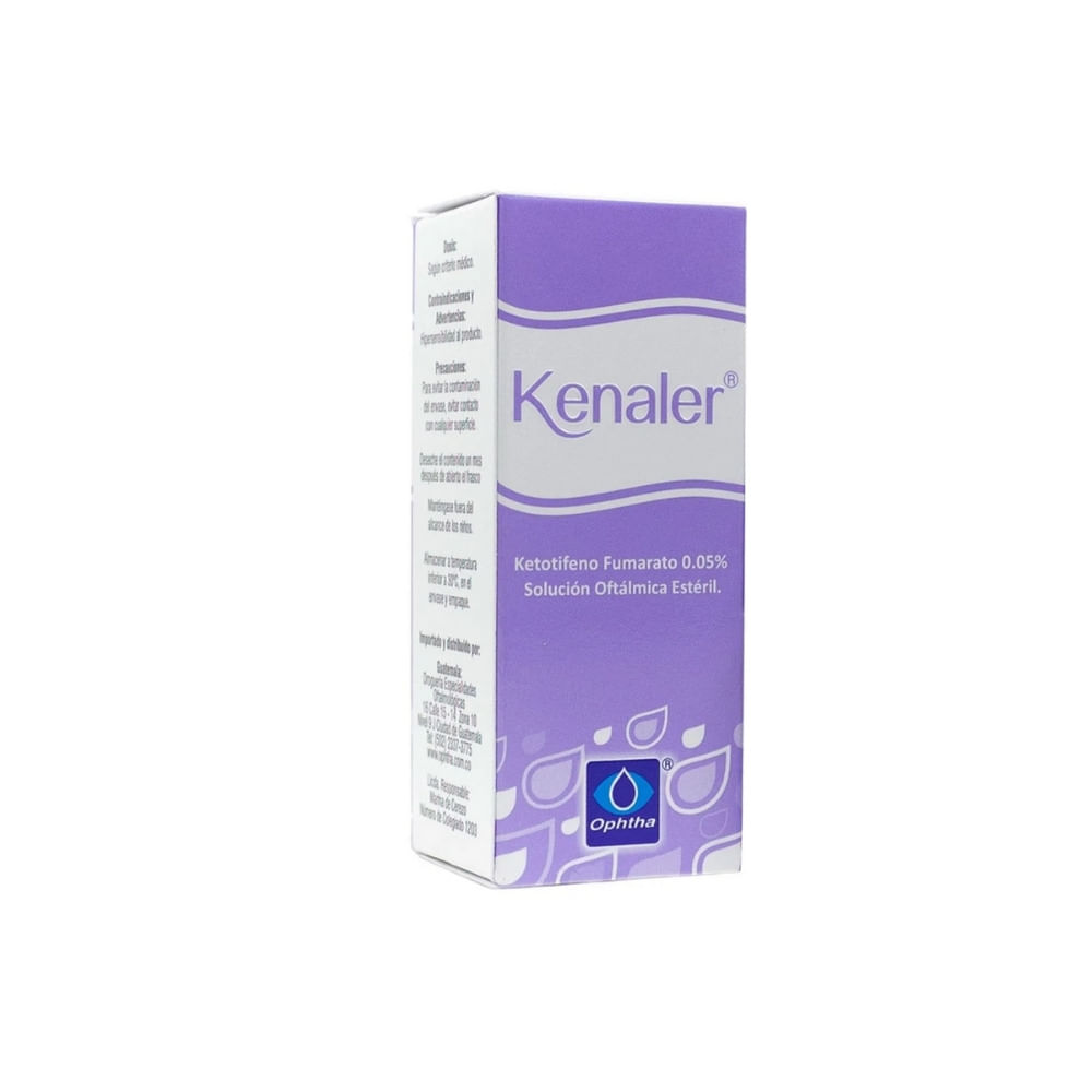 KENALER GOTAS OFTALMICAS 0.05 % FRASCO 5 ML