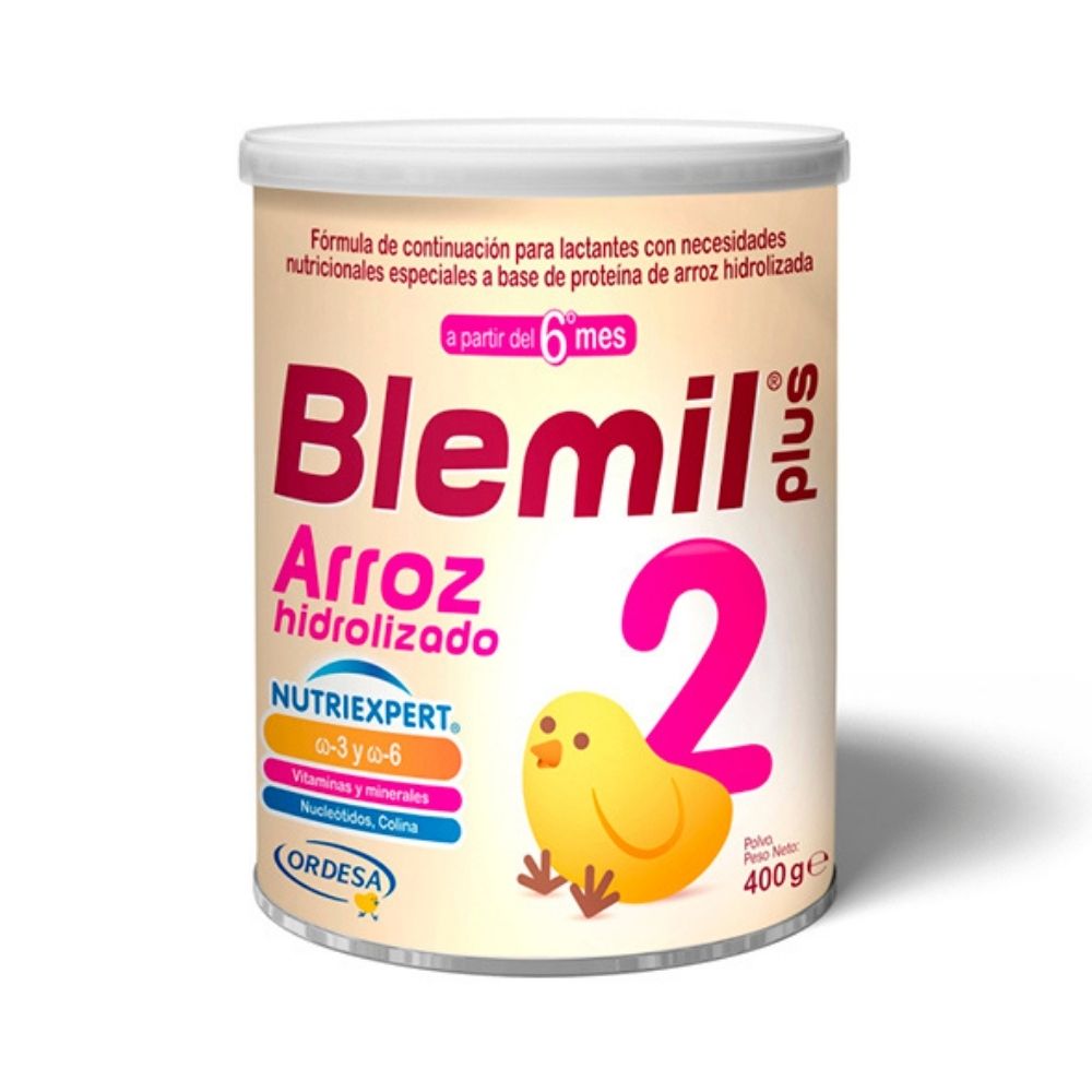 BLEMIL PLUS 2 ARROZ POLVO LATA 400 G