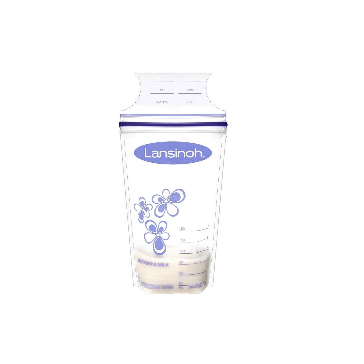BOLSA ALMACENAMIENTO LECHE MATERNA 6OZ