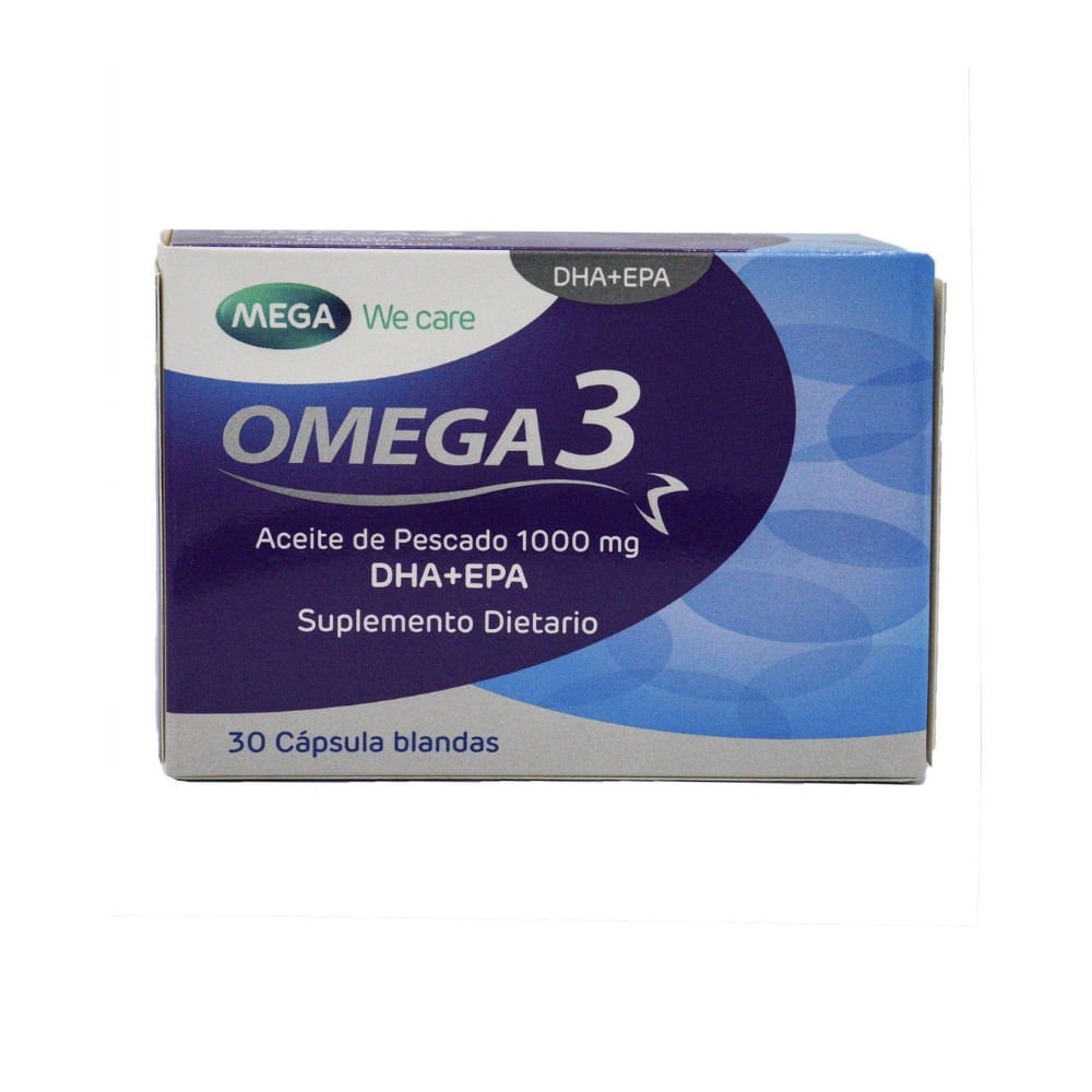 OMEGA  3  ACEITE DE PESCADO CAPSULAS BLANDAS