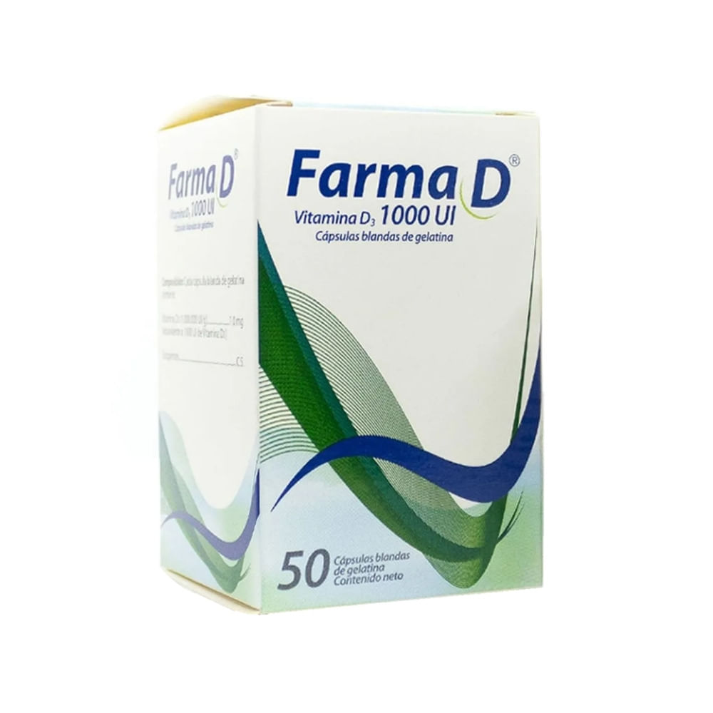 FARMA D CBG CAPSULAS 1000 UI