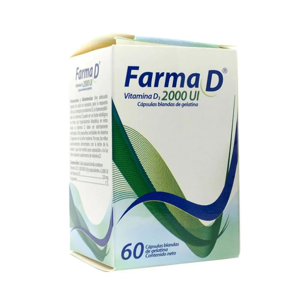 FARMA D CBG CAPSULAS 2000 UI