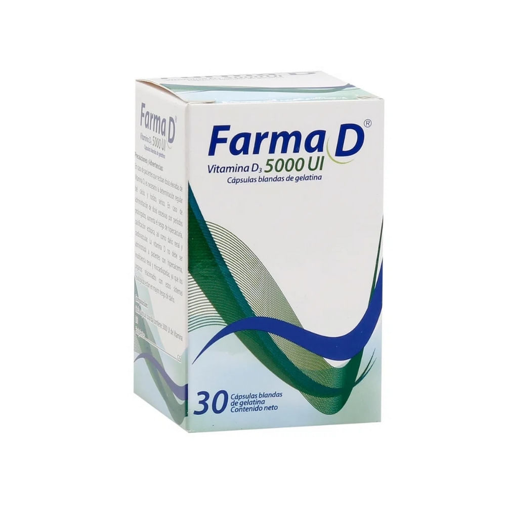 FARMA D CBG CAPSULAS 5000 UI FRASCO X 30 UNDS