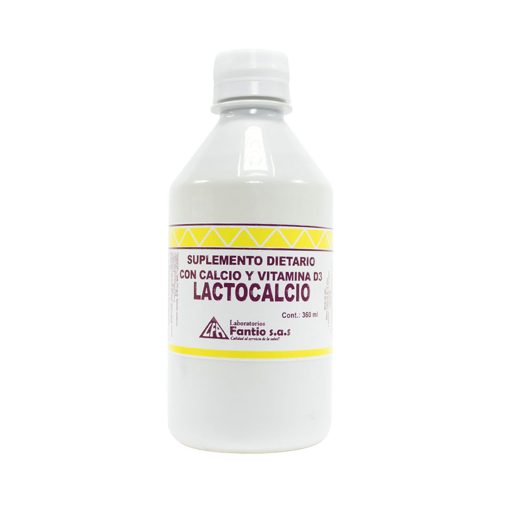LACTOCALCIO JARABE FRASCO 360 ML