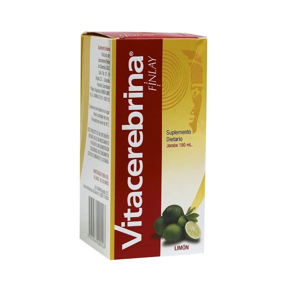 VITACEREBRINA JARABE LIMON FRASCO 180 ML