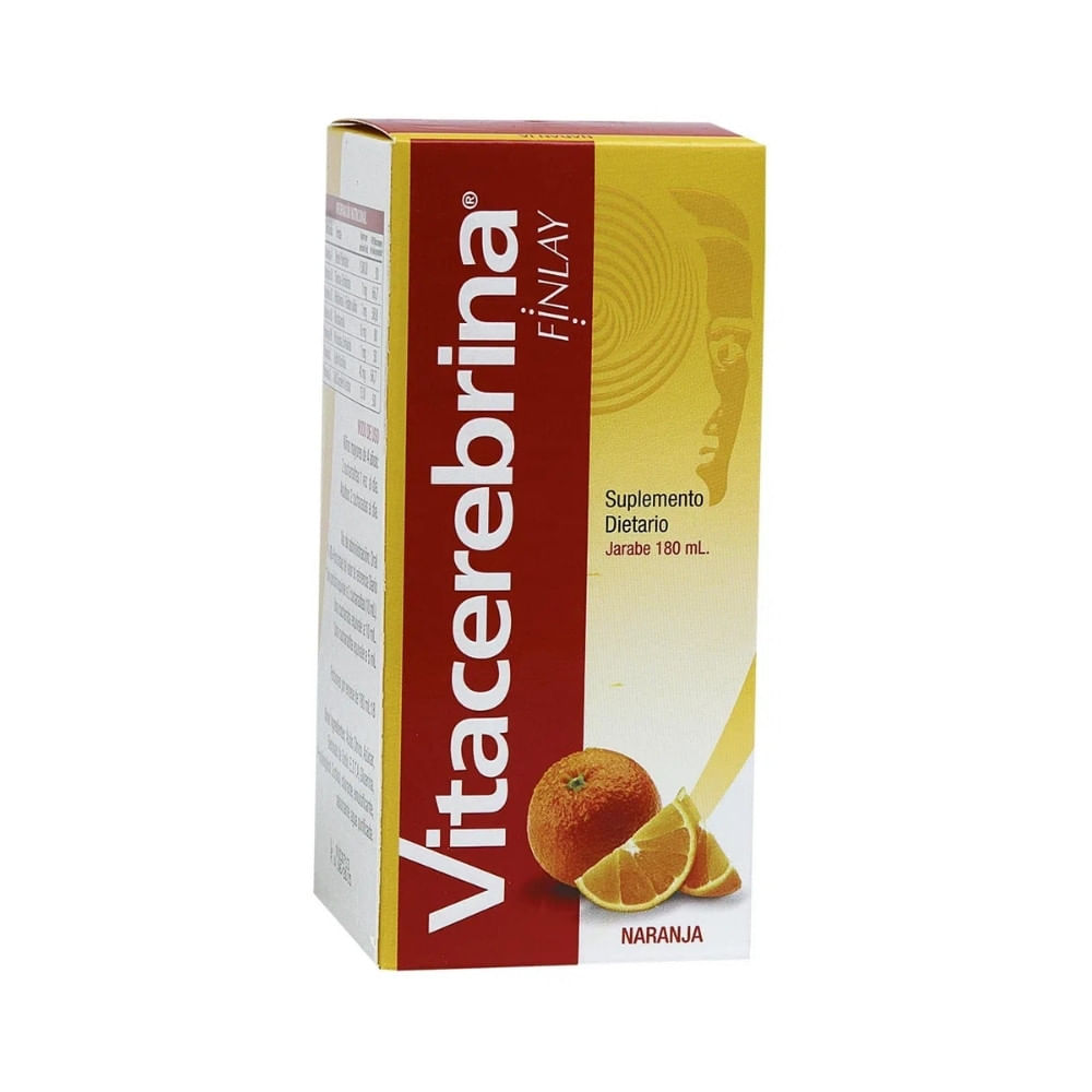 VITACEREBRINA JARABE NARANJA FRASCO 180 ML
