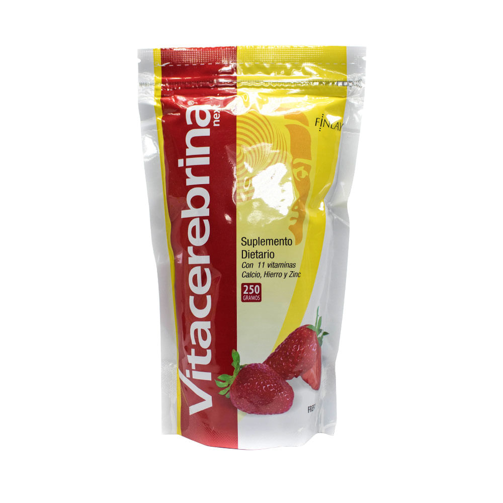 VITACEREBRINA GRANULADO FRESA BOLSA 250 G