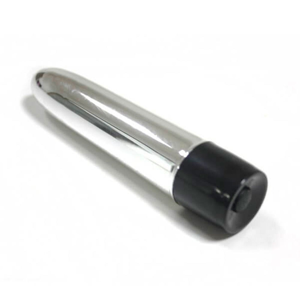 MINI VIBRADOR MAD PLATEADO CAJA X 1 UND