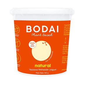 BODAI YOCOCO YOGURT NATURAL FRASCO 140 G