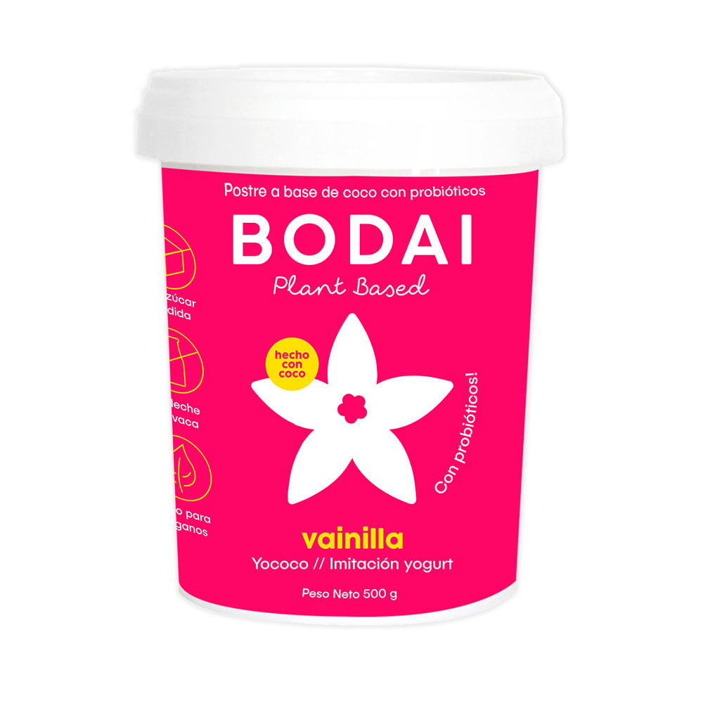 BODAI YOCOCO YOGURT VAINILLA FRASCO 500 G